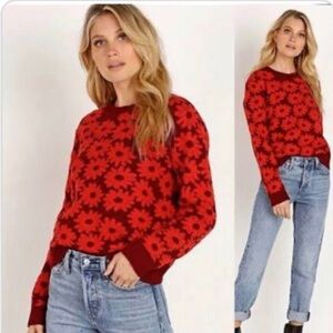Splendid Floral Sweater